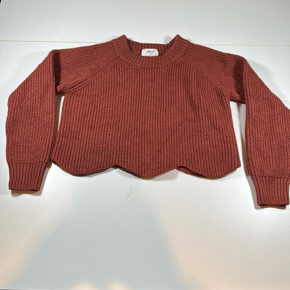 Women’s Aritzia Wilfred Crop Sweater sz S